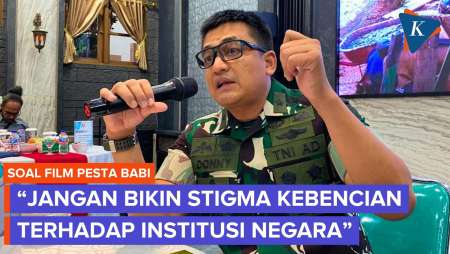 TNI AD Minta Transparansi Produksi Film Pesta Babi