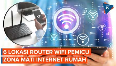 6 Area Terburuk Meletakkan Router WiFi di Rumah, Bikin Zona Mati