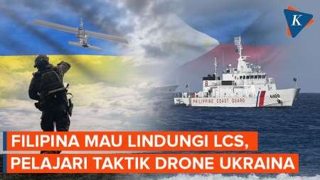 Filipina Siaga Lindungi Laut China Selatan, Pelajari Taktik Drone Ukraina