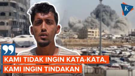 Warga Gaza soal Kabar Gencatan Senjata Israel-Hamas: Kami Tidak Ingin Kata-kata!