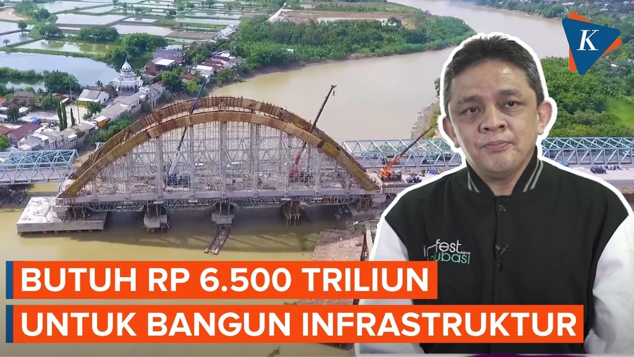 Indonesia Butuh Rp 6.500 Triliun untuk Bangun Infrastruktur hingga 2024