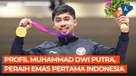 Mengenal Muhammad Dwi Putra, Peraih Emas Pertama Indonesia di Asian Games 2023