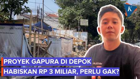 Gapura Perbatasan Jakarta-Jabar Di Margonda Habiskan Rp 3 Miliar, Dibangun Dekat Monumen Depok