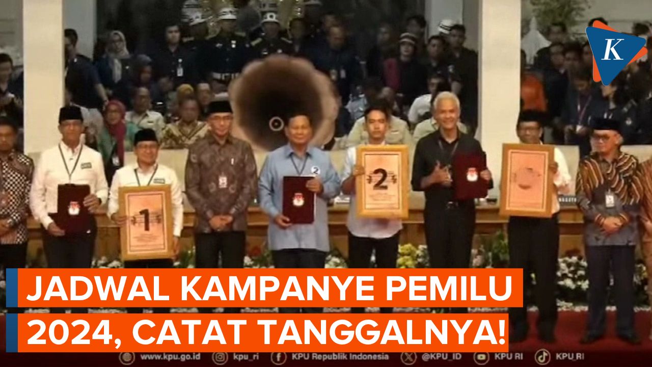 Video Kapan Masa Kampanye Pemilu 2024 Dimulai