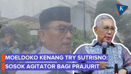 Moeldoko Kenang Pengalaman Berkesan Tentang Try Sutrisno