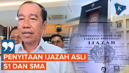 Diperiksa 3 Jam, Ijazah SMA dan S1 Jokowi Disita Penyidik Polda Metro Jaya