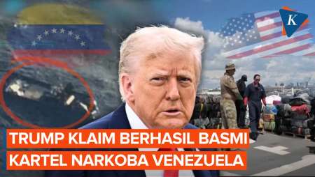 Trump Klaim Sukses Basmi Kartel Narkoba Asal Venezuela