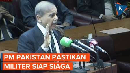 Gebrak Podium! PM Pakistan Pastikan Militer Siap Siaga Hadapi Ancaman India