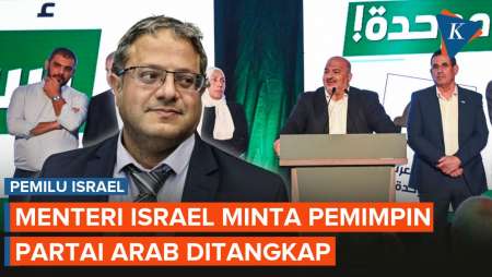 Partai Arab Raih Banyak Kursi Dalam Pemilu, Menteri Israel Minta Pemimpinnya Ditangkap