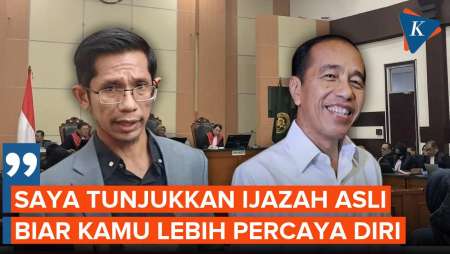 Relawan Projo: “Jokowi Mengatakan Saya Ingin Tunjukkan Ijazah Asli Saya Biar Kamu Lebih Percaya Diri