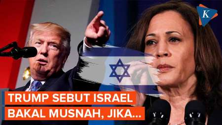 Trump Sebut Israel Akan Musnah jika Kamala Harris Terpilih Jadi Presiden AS