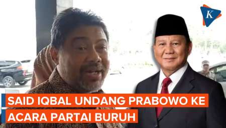 Temui Dasco, Said Iqbal Undang Prabowo ke Acara Partai Buruh