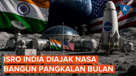 NASA Undang India Gabung Proyek Pangkalan Bulan