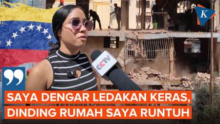 Warga Venezuela Ceritakan Detik-detik Menegangkan Saat Tempat Tinggal Digempur AS