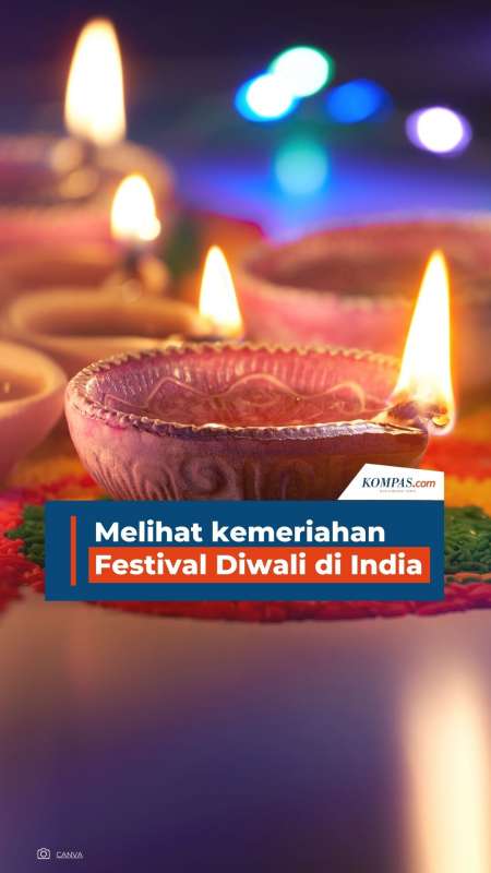 Melihat kemeriahan Festival Diwali di India