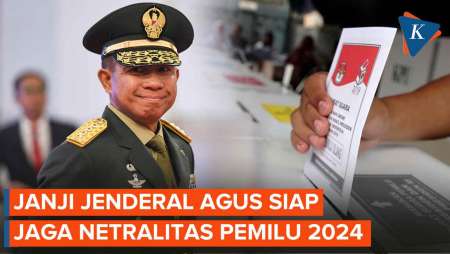 Resmi Jabat KSAD, Jenderal Agus Siap Jaga Netralitas dalam Pemilu 2024