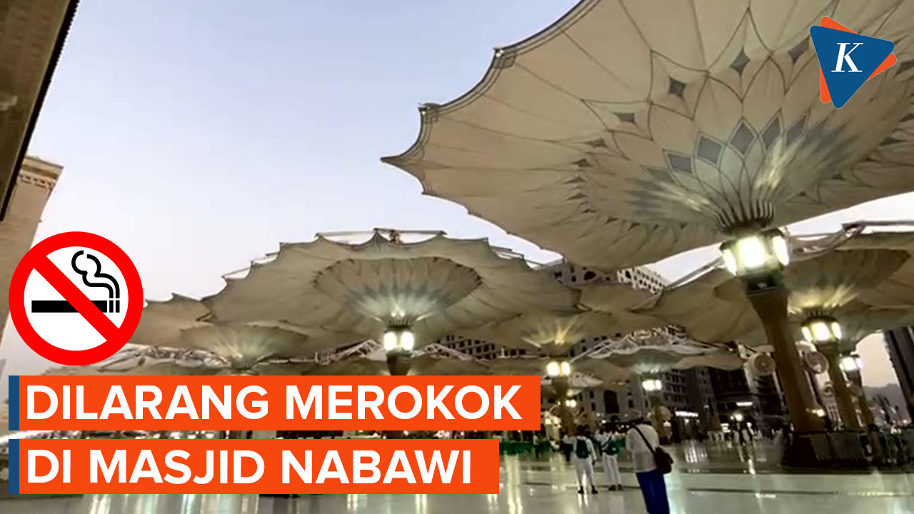 Perhatian! Jemaah Haji Indonesia DIminta untuk Tidak Merokok di Masjid Nabawi