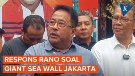 Soal Giant Sea Wall, Rano: Itu Tanggung Jawab Pemerintah Pusat