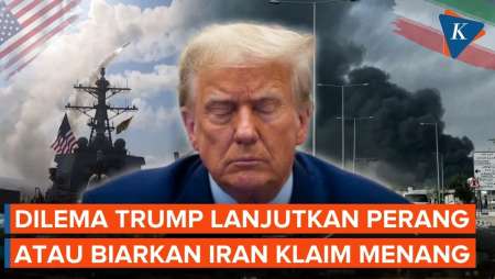 Trump Terjebak Dilema, Lanjutkan Perang Atau Biarkan Iran Klaim Menang?