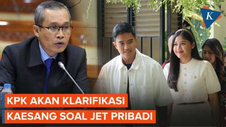 KPK Bakal Klarifikasi Kaesang soal Jet Pribadi hingga Tas Branded