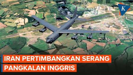 Iran Pertimbangkan Gempur Pangkalan Inggris yang Digunakan Pengebom AS