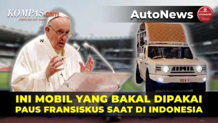 Penampakan Popemobile yang Akan Dipakai Paus Fransiskus di Indonesia