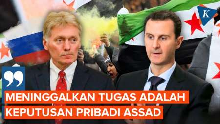 Rusia Sebut Mundurnya Bashar Al-Assad adalah Keputusan Pribadi