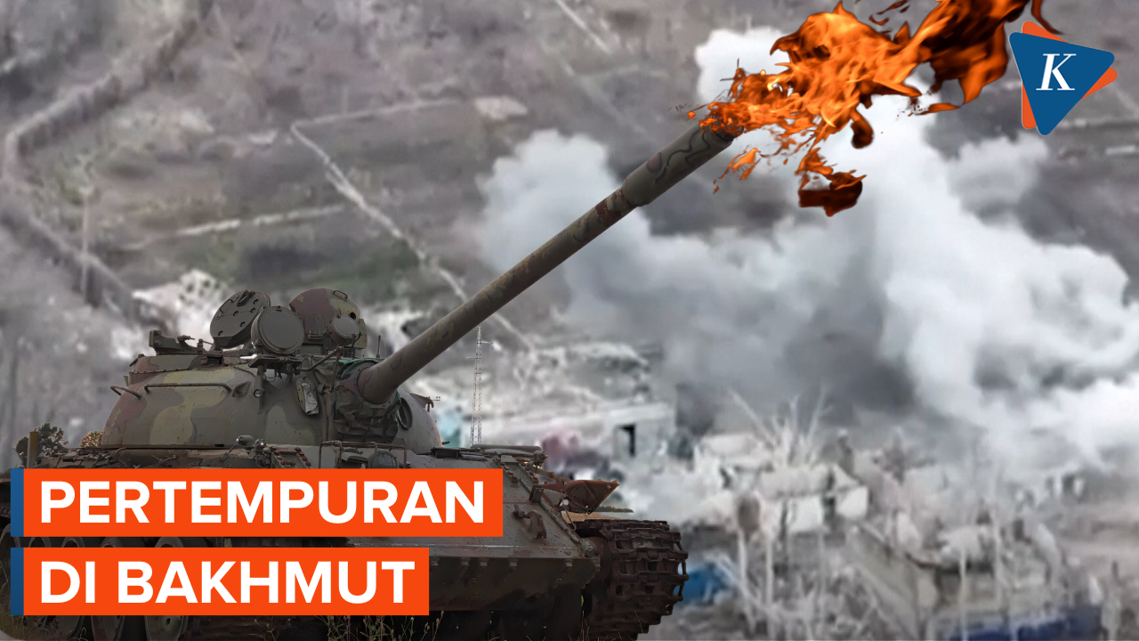 Detik-detik Pertempuran Rusia dan Ukraina di Kota Bakhmut