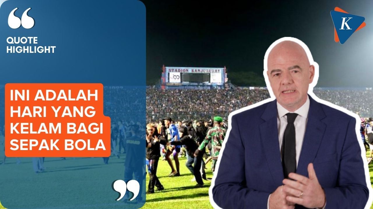 Pernyataan Presiden FIFA Gianni Infantino soal Tragedi Kanjuruhan