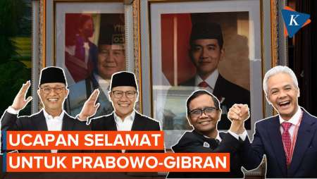Terima Putusan MK, Anies-Muhaimin dan Ganjar-Mahfud Ucapkan Selamat ke Prabowo-Gibran