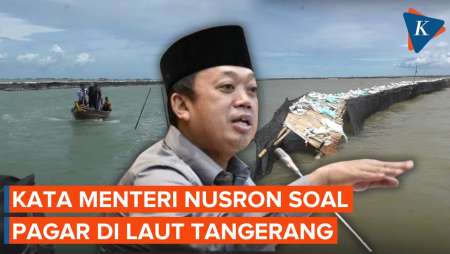 Soal Pagar Misterius di Laut Tangerang, Ini Kata Menteri ATR Nusron Wahid