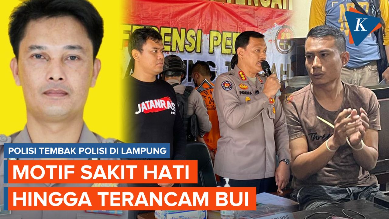 Polisi Tembak Polisi di Lampung, Ini Kronologi hingga Motifnya