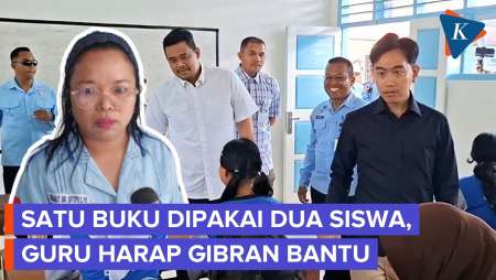 Guru Di Tapteng Harap Ada Bantuan Buku Dan Meja Dari Wapres Gibran