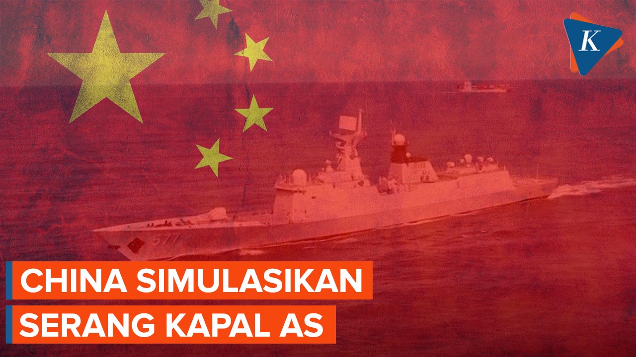 Makin Panas! China Simulasikan Serang Kapal Angkatan Laut AS