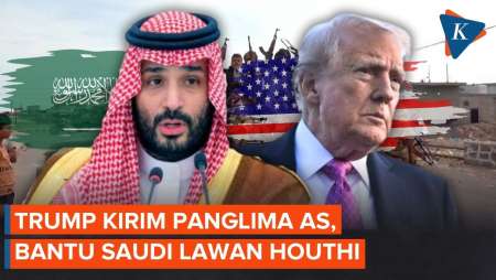 Trump Putuskan Bantu Saudi Lawan Houthi, Kirim Panglima AS