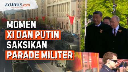 Parade Militer Rusia: Xi Jinping Dampingi Putin, Rudal S-300V Dipamerkan