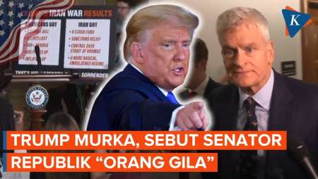 Trump Adu Mulut Dengan Senator Partainya Sendiri, Ada Apa?