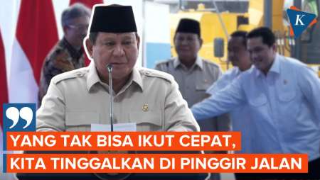 Peringatan Prabowo untuk Para Menterinya