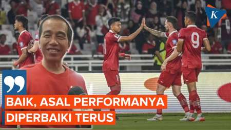 Puji Timnas Indonesia Usai Kalahkan Brunei 6-0, Jokowi: Ini Modal yang Baik