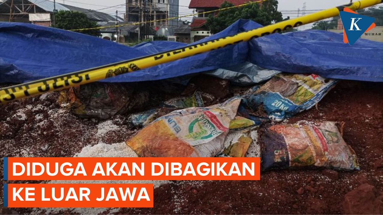 Sembako Bansos yang Dikubur di Depok Diduga untuk Dikirim ke Luar Jawa