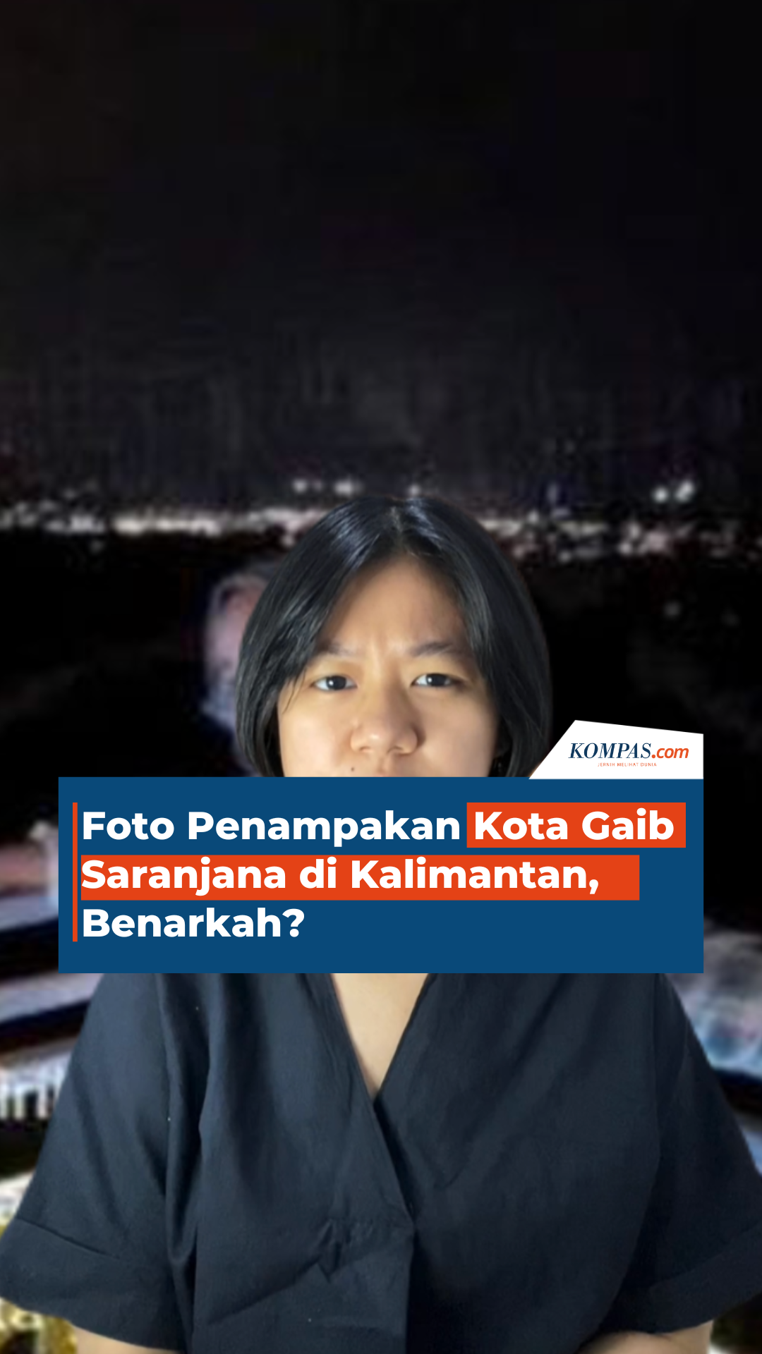 Foto Penampakan Kota Gaib Saranjana di Kalimantan, Benarkah?