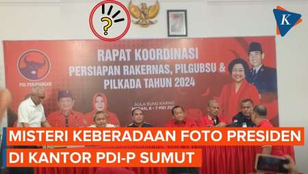 Klairifikasi PDI-P Sumut soal Tidak Adanya Foto Presiden di Kantor DPD Partai
