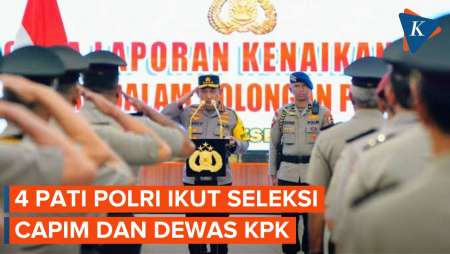 Polri Kirim 4 Perwira Tinggi untuk Ikut Seleksi Capim dan Dewas KPK, Ini Daftarnya