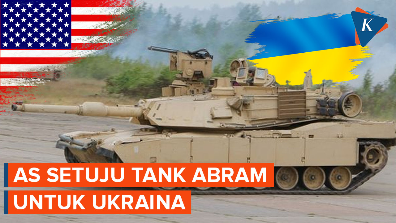 Amerika Serikat Setuju Pengiriman Tank Abram untuk Bantu Ukraina