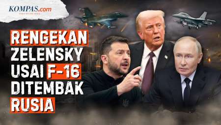 Rusia Vs Ukraina, Serangan Terbesar Moskwa Jatuhkan F-16 Kyiv, Zelensky 