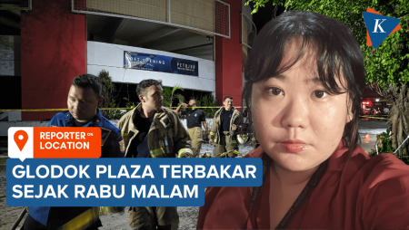 Kondisi Terkini Glodok Plaza Usai 22 Jam Kebakaran