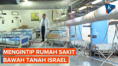 Penampakan RS Bawah Tanah Israel dengan Daya Tampung 2.200 Pasien