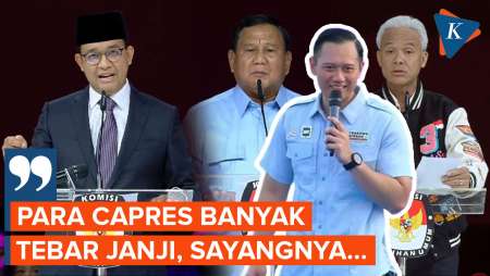 AHY Sebut Para Capres Banyak Tebar Janji, tapi Tak Bahas Cara Ini