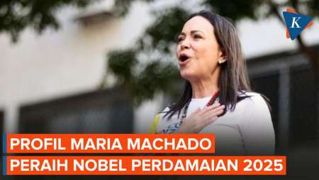 Profil Peraih Nobel Maria Machado, Tokoh Pejuang Oposisi Venezuela