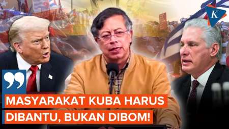 Sindir Trump, Presiden Kolombia: Masyarakat Kuba Harus Dibantu, Bukan Dibom!